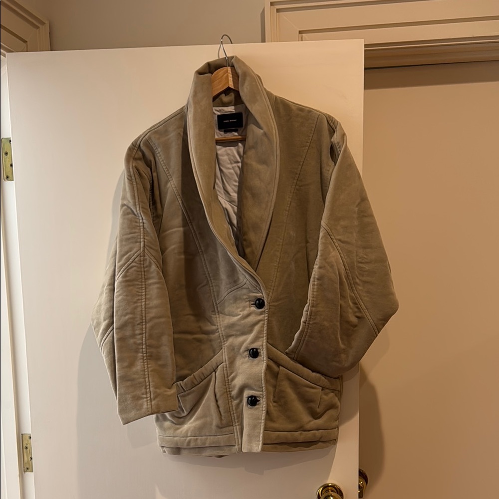 Isabel Marant oversized  Tan Jacket hate to let it go